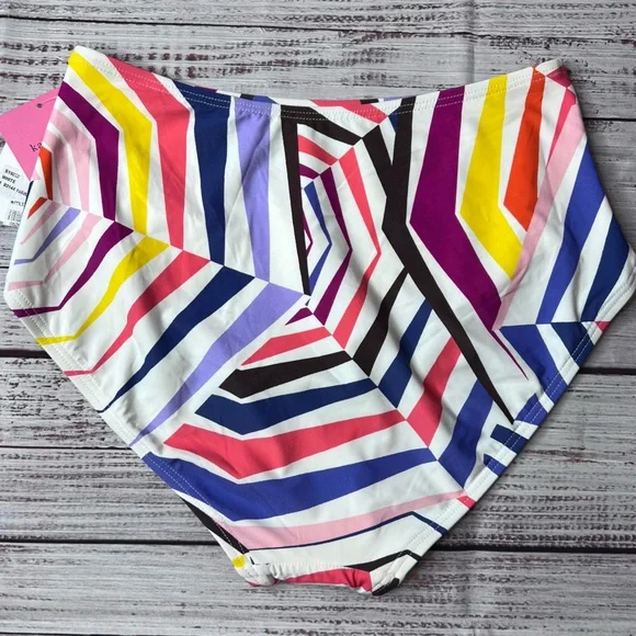 Kate Spade High Waisted Bikini Swim Bottom - Picture 4 of 4